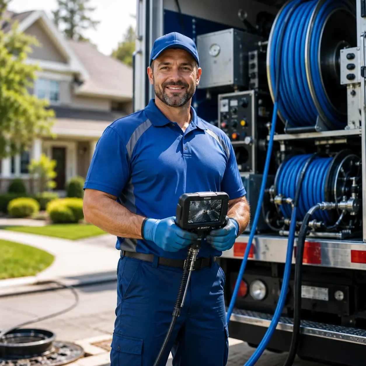 Local outdoor drain cleaning specialists in Saint Paul, NE